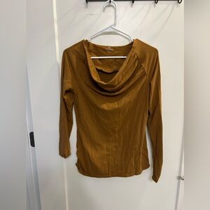 🍁Athleta Cowel Neck Long Sleeve Shirt